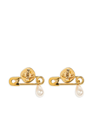 Orb-detailing earrings