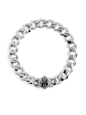logo-engraved bracelet