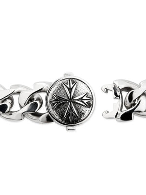 logo-engraved bracelet