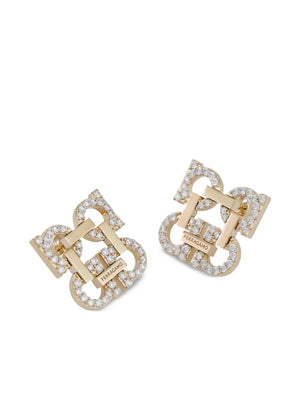 Gancini clip-on earrings