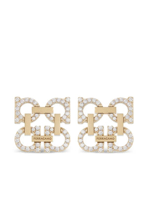 Gancini clip-on earrings