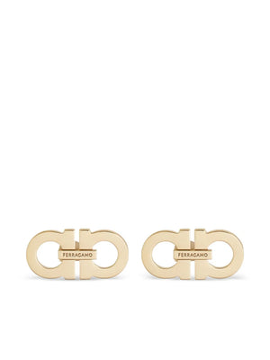 Double Gancini earrings
