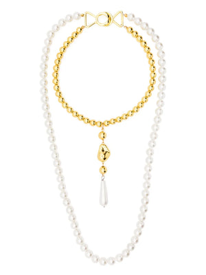 layered necklace