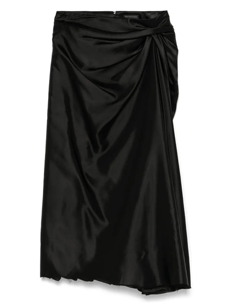 satin midi dress