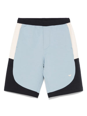 colour-block shorts