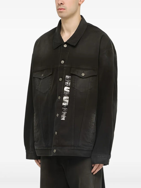 pocketed denim jacket