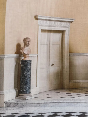 Syon House-print scarf