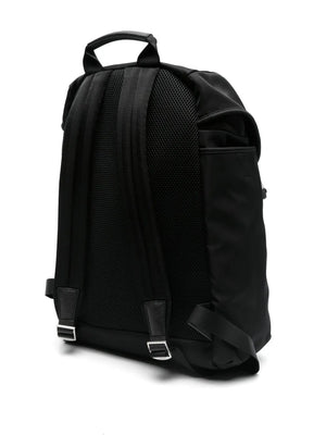 logo-lettering backpack