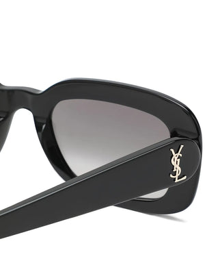 Pillowed rectangle sunglasses