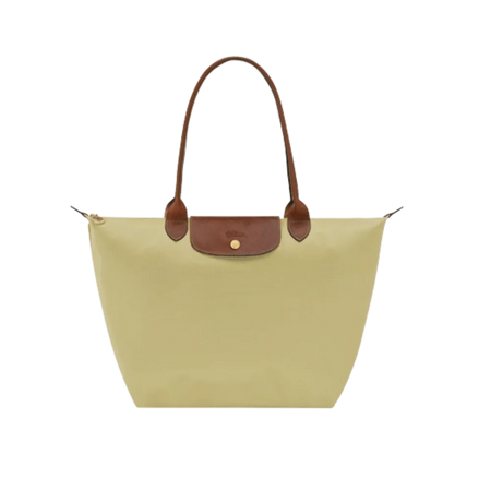 Longchamp Le Pliage Original L Tote bag Pistachio - Recycled canvas