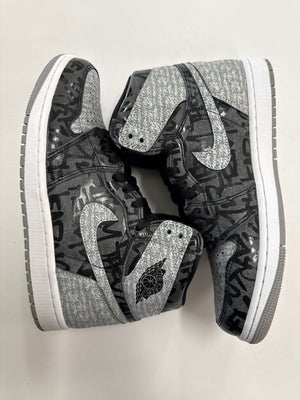 AIR JORDAN 1 HIGH REBELLIONAIRE - SIZE 8 (WORN)