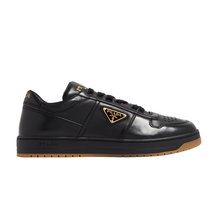 Prada Downtown Leather Black Gold