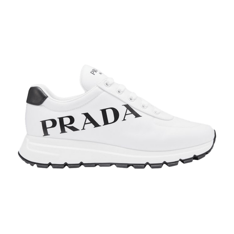 Prada Prax 01 Re-Nylon Logo Print - White