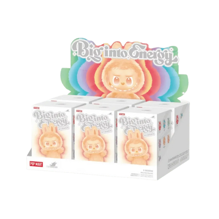 Pop Mart Labubu The Monsters Big into Energy Series Vinyl Plush Pendant Sealed Case (6 Blind Box)