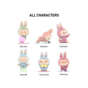 Pop Mart Labubu The Monsters Lazy Yoga Series Figures Sealed Case (10 Blind Boxes)