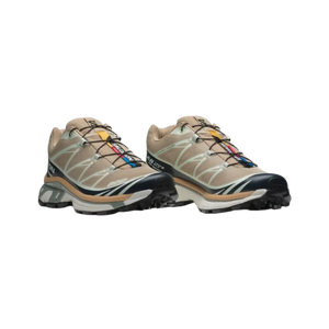 Salomon XT-6 Oxford Tan / Carbon / Clearly Aqua