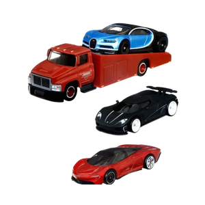 Hot Wheels Supercars Bugatti Chiron Koenigsegg Agera McLaren Speedtail Premium Set