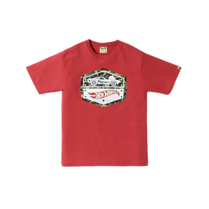 BAPE x Hot Wheels Car Exclusive T-Shirt Red