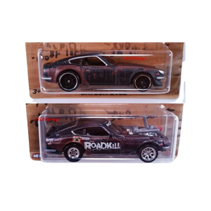 Hot Wheels Motortrend Roadkill Rotsun Custom '71 & Datsun 240Z Set