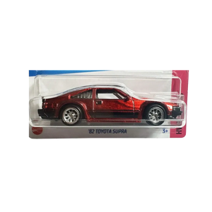 Hot Wheels Super Treasure Hunt 2023 82 Toyota Supra Red