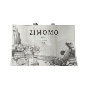 Pop Mart The Monsters Labubu Zimomo Angel in Clouds Figure + Tote Bag
