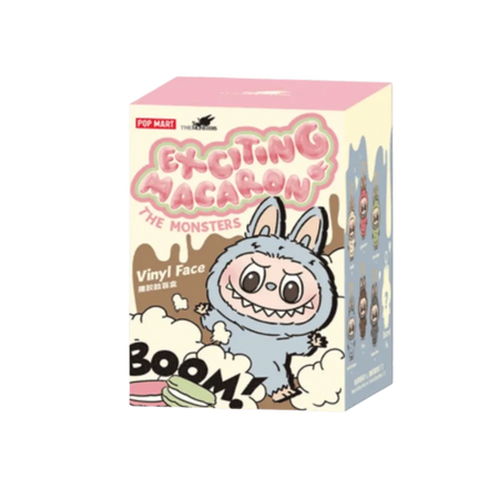 Pop Mart Labubu The Monsters Tasty Macarons Vinyl Face Sealed Case Blind Box Pack of 1