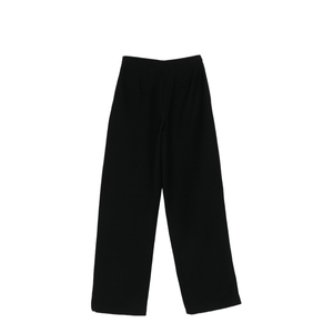 Embossed Textured Jersey Palazzo Trousers