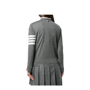 4 Bar Merino Wool Cardigan
