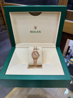 Rolex | Datejust | 6527 | Rose gold | 26 mm | Rose gold | Pink | Automatic