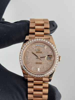 Rolex | Day-Date | 228345RBR | Rose gold | 40 x 48 mm | Rose gold | Gold (solid) | Automatic