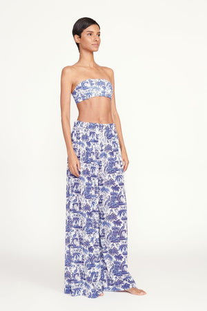 MARZA PANT BLUE TOILE