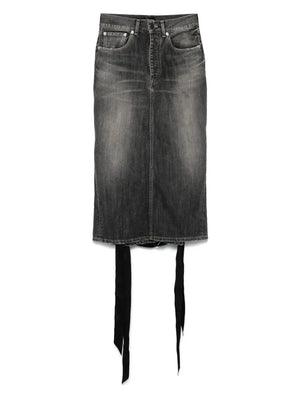 lace-up skirt