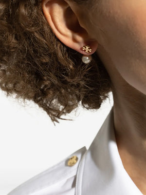 Pearl Front-Back earrings