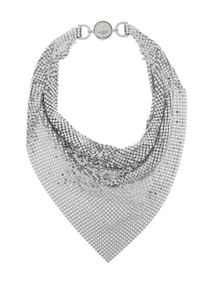 Medusa chainmail necklace