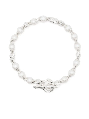 pearl-embellished bracelet