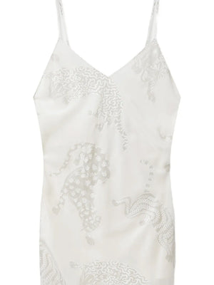 leopard-pattern sleeveless dress