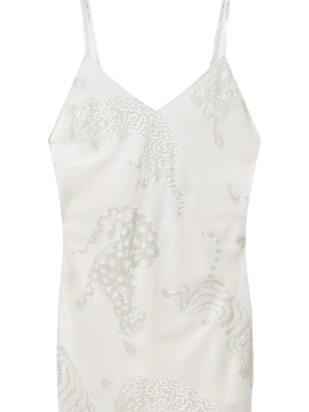 leopard-pattern sleeveless dress