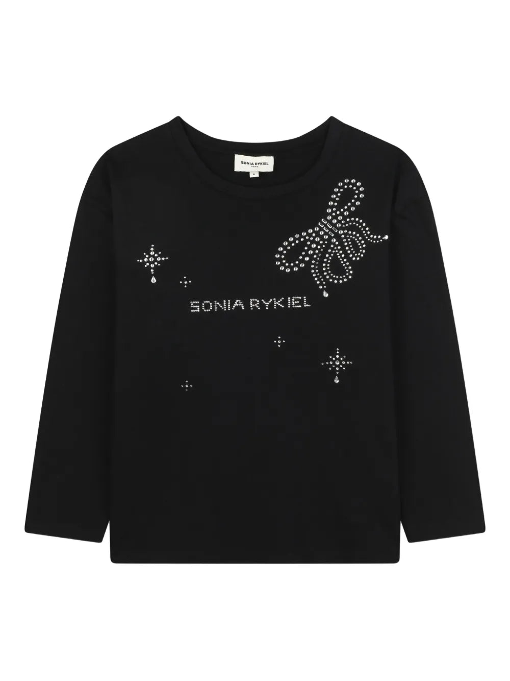 crystal-embellished logo T-Shirt