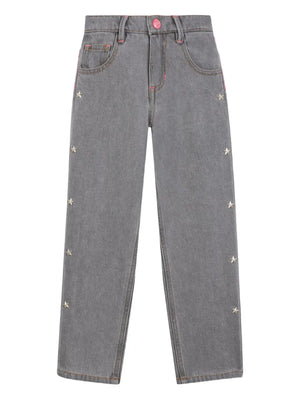star stud-detail jeans