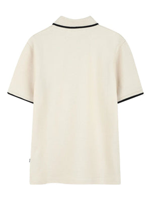 short-sleeve logo-detail polo shirt