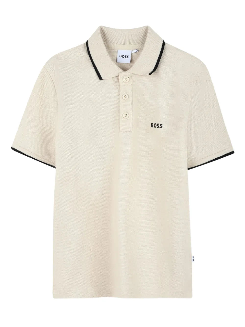 short-sleeve logo-detail polo shirt