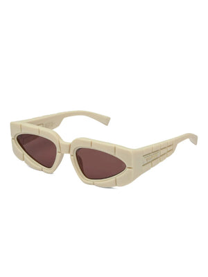 sculpted-frame sunglasses