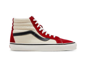 Vans Sk8-Hi 38 DX Anaheim Factory - White Red