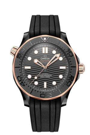 Omega Seamaster Diver 300 MCo‑axial Master Chronometer Diver 300 M Black Ceramic Gold 210.62.44.20.01.001