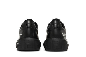 Versace Medusa Low Logo Print - Black