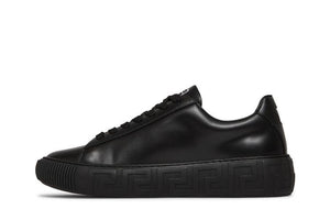 Versace Medusa Low Logo Print - Black