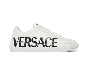 Versace Medusa Greca Low White White Black
