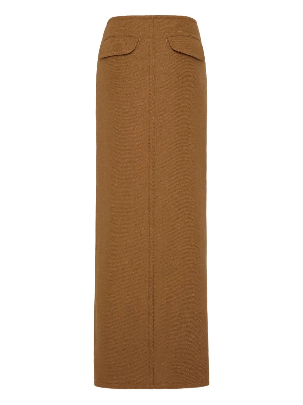 knitted maxi skirt