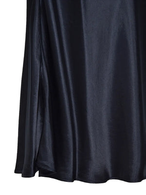 Satin Midi Skirt