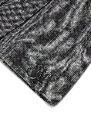 Pleated Tweed Skirt